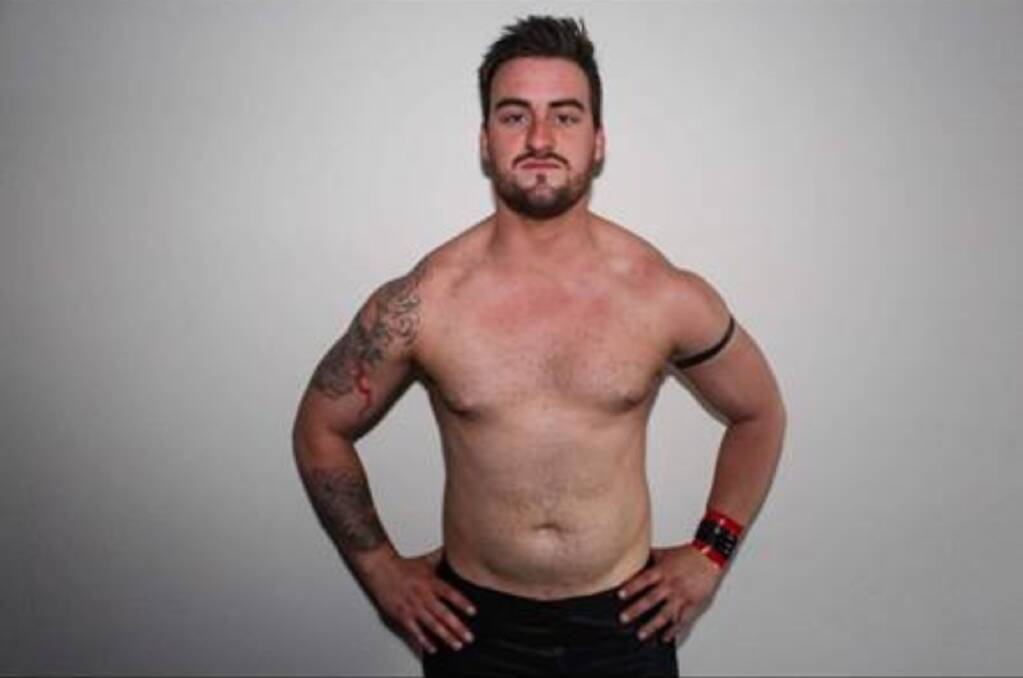 Ready to fight: Jack "the Crookwell Crippler" Panne will fight for the Suplex Heavyweight title at 110kg this Saturday in Cessnock, against the winner of the fight between Jackson Spade and Matt Bailey. Photo: Supplied. 