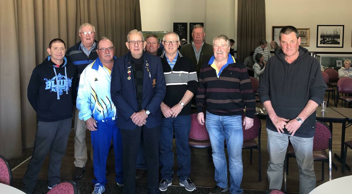 Hard work: The Crookwell Mens Bowling Club Committee had to work hard to get its desired change from NSW to the ACT approved by Bowls NSW. Photo: Supplied.