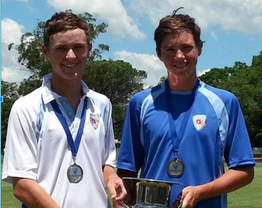 Quick bowler: Ollie Anable has been earmarked for success from an early age, and the youngster played well as part of the Country Sixers side. Photo: Crookwell Gazette. 