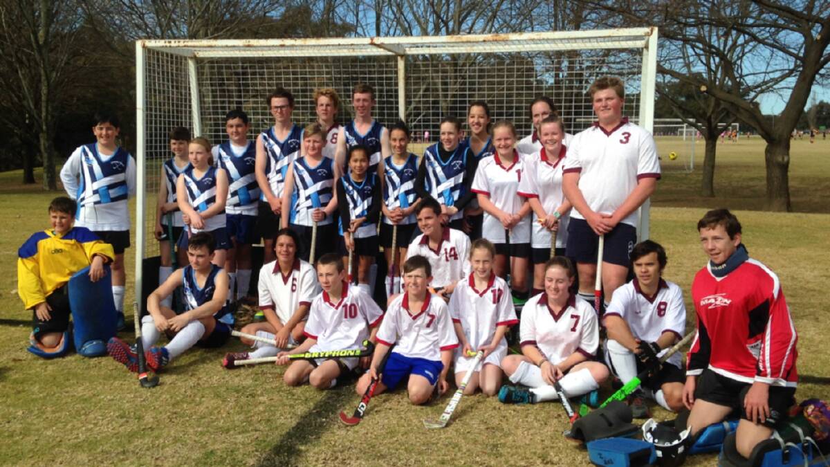 Juniors: The Crookwell junior hockey season came to a close with an unmissable finals series recently, which followed an eventful year for the youngsters who took part. Photo: Kathy Slater. 