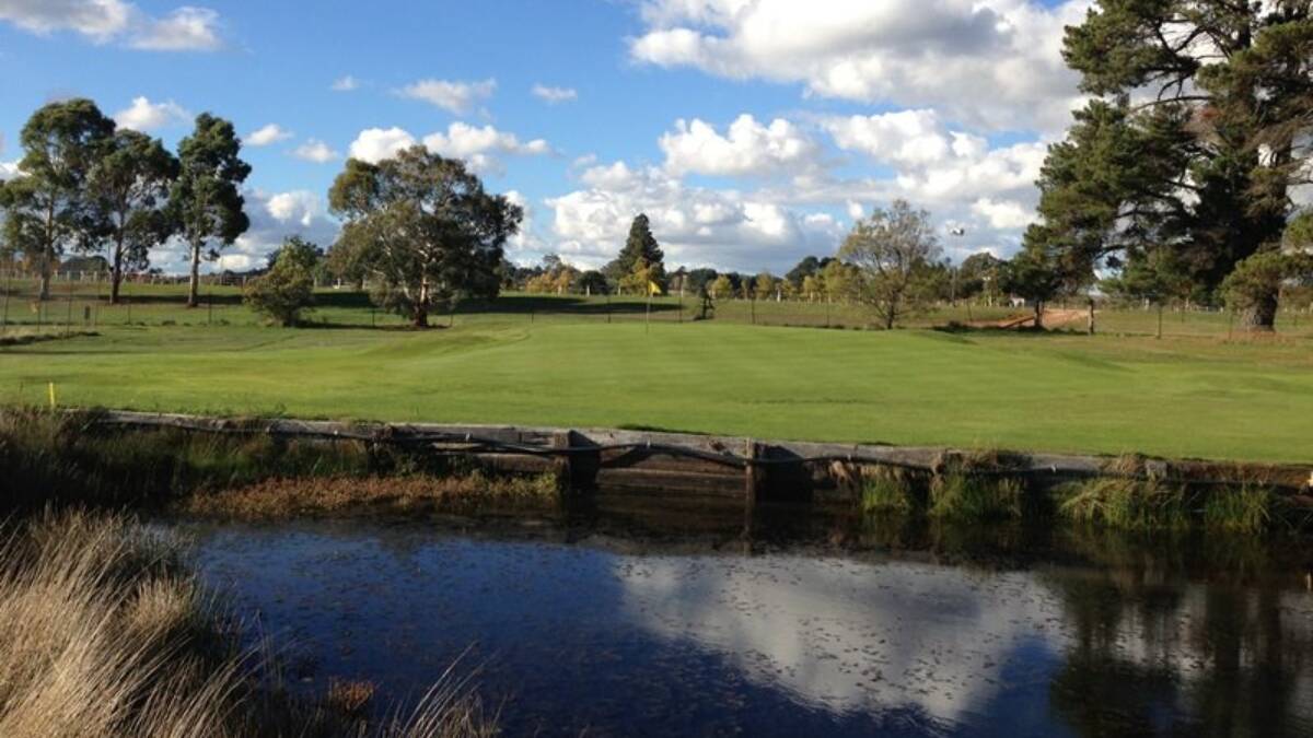 Picturesque: The Crookwell Golf Club had a smaller than usual turnout last weekend as a result of the COVID-19 pandemic. Photo: Crookwell Golf Club. 