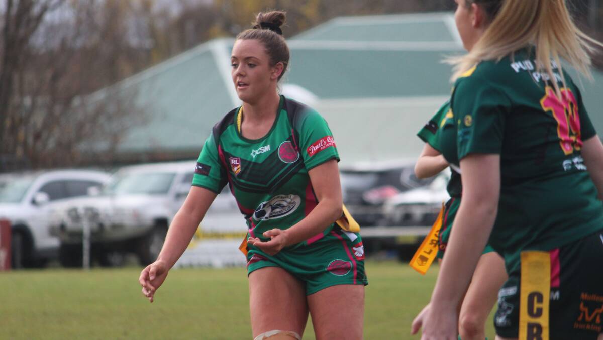 Selected: Jayde Della was one of three She Devils chosen to play for the ACT Cougars in December. Photo: Zac Lowe.