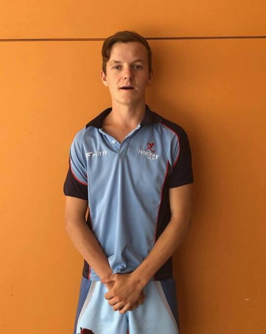 Winning side: Brad Smith was a crucial part of the Under 18 Men's NSW side which won the tournament in Goulburn. Photo: Supplied.
