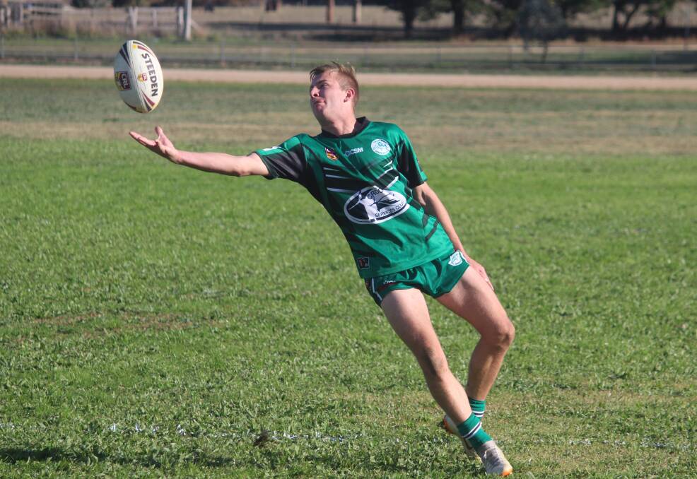 Reaching: The Crookwell Green Devils have drawn some challenging fixtures early in the season. Photo: Zac Lowe.