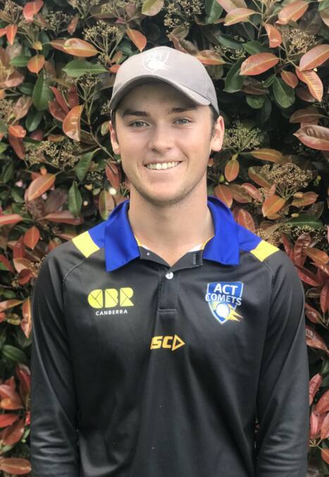 Rep honours: Being selected for the ACT Southern Districts side is the latest in a long line of teams that Ollie Anable has been selected for in 2018. Photo: Supplied.