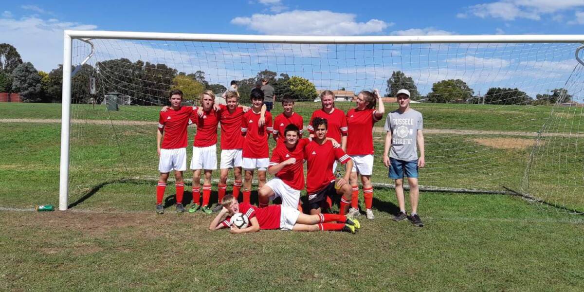 Champions: The Crookwell Under 15s side won the STFA Association Cup recently, which was a great way to begin the season for the Crookwell Soccer Club. Photo: Supplied.