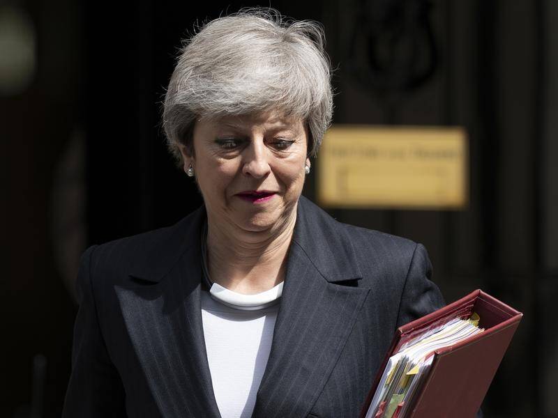There are reports that British prime minister Theresa May will stand down on Friday.