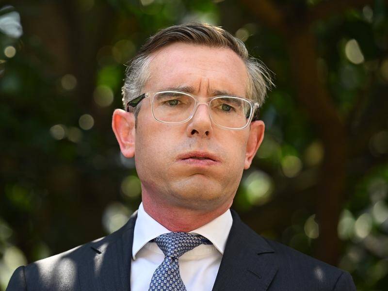 NSW Premier Dominic Perrottet has apologised for wearing a Nazi uniform at his 21st birthday party. (Dean Lewins/AAP PHOTOS)