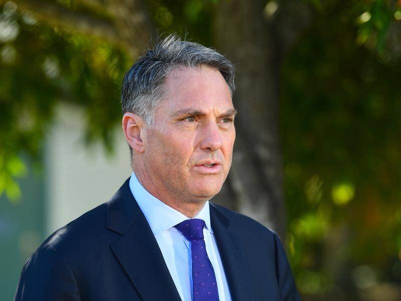 Richard Marles won't be drawn on claims Chinese drills are simulated attacks on Taiwan's territory. (Jono Searle/AAP PHOTOS)