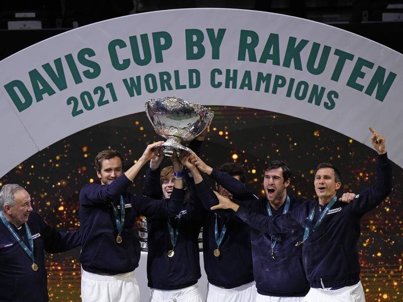 Russia will not be allowed to defend the Davis Cup title they won last year.