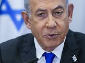 Hamas's military and governing capabilities must be destroyed, Israel's Benjamin Netanyahu says. (AP PHOTO)