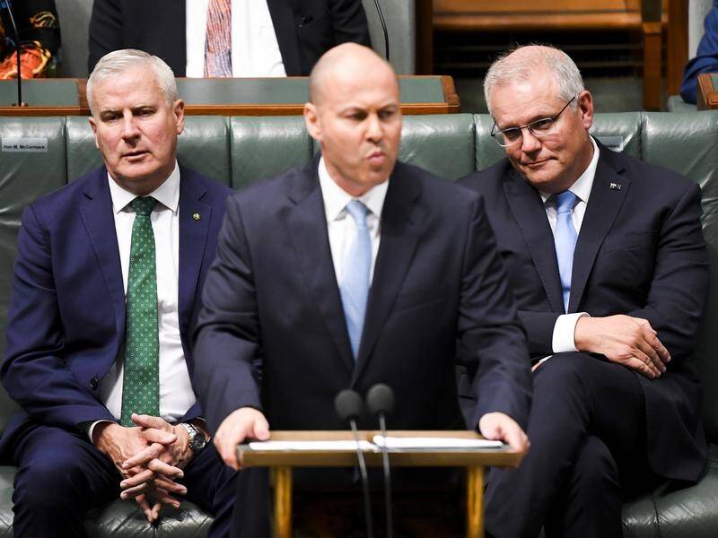 Scott Morrison has brushed off suggestions he has used the budget to build an election war chest.