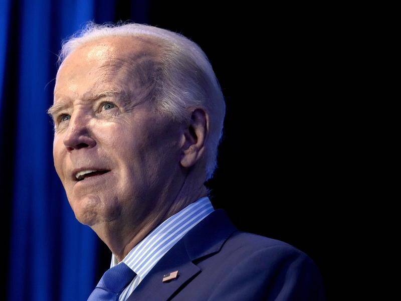 Joe Biden will be the Democratic Party's nomination for president in the 2024 US election. (AP PHOTO)