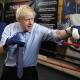 Boris Johnson packing a punch for Brexit.