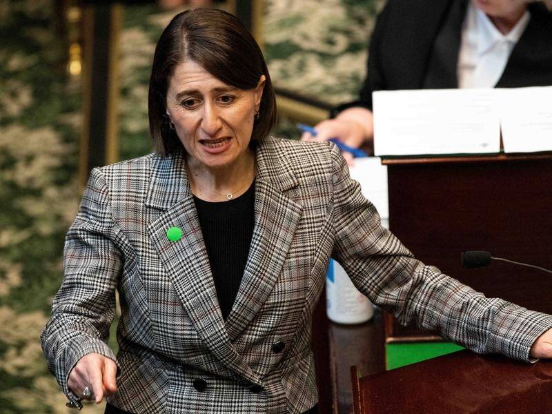 A new IPSOS poll shows most voters don't believe NSW Premier Gladys Berejiklian should resign.