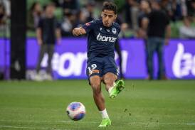 Daniel Arzani wants to stick the boot in to his former club Melbourne City in the ALM finals. (Will Murray/AAP PHOTOS)