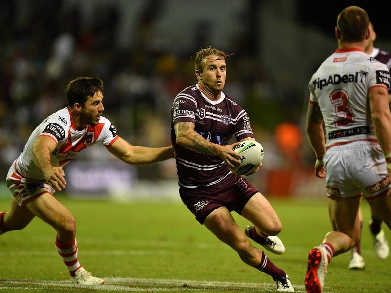 Manly playmaker Kane Elgey has a reunion with his former Gold Coast teammates this weekend.