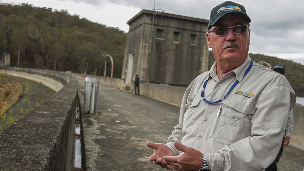 Sydney Catchment Authority’s Shane Muldoon, who raised the alarm about the danger of the Nepean water filtration plant going up in flames. Photo: CHRISTOHER CHAN