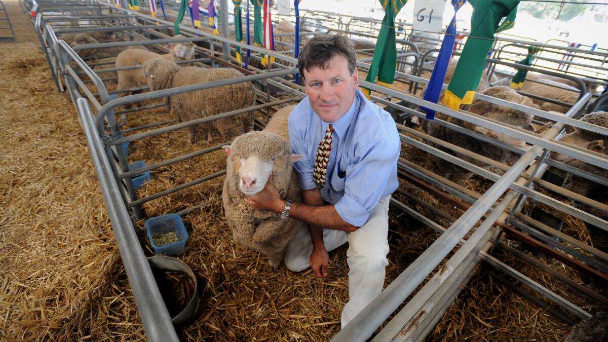 Yass-based grazier Sam Bucknell is selling off sheep to allow his pastures to grow.