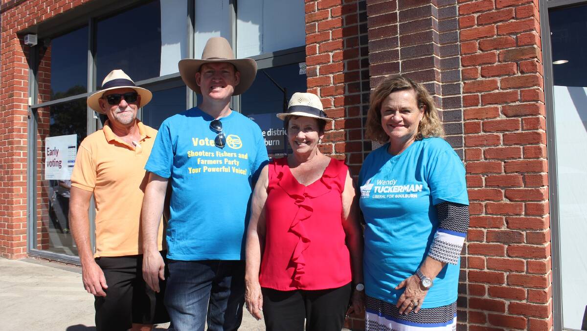 One Nation (Upper House) Rod Roberts; Shooters, Fishers and Farmers' Andy Wood; Labor's Dr Ursula Stephens; and Liberals' Wendy Tuckerman.