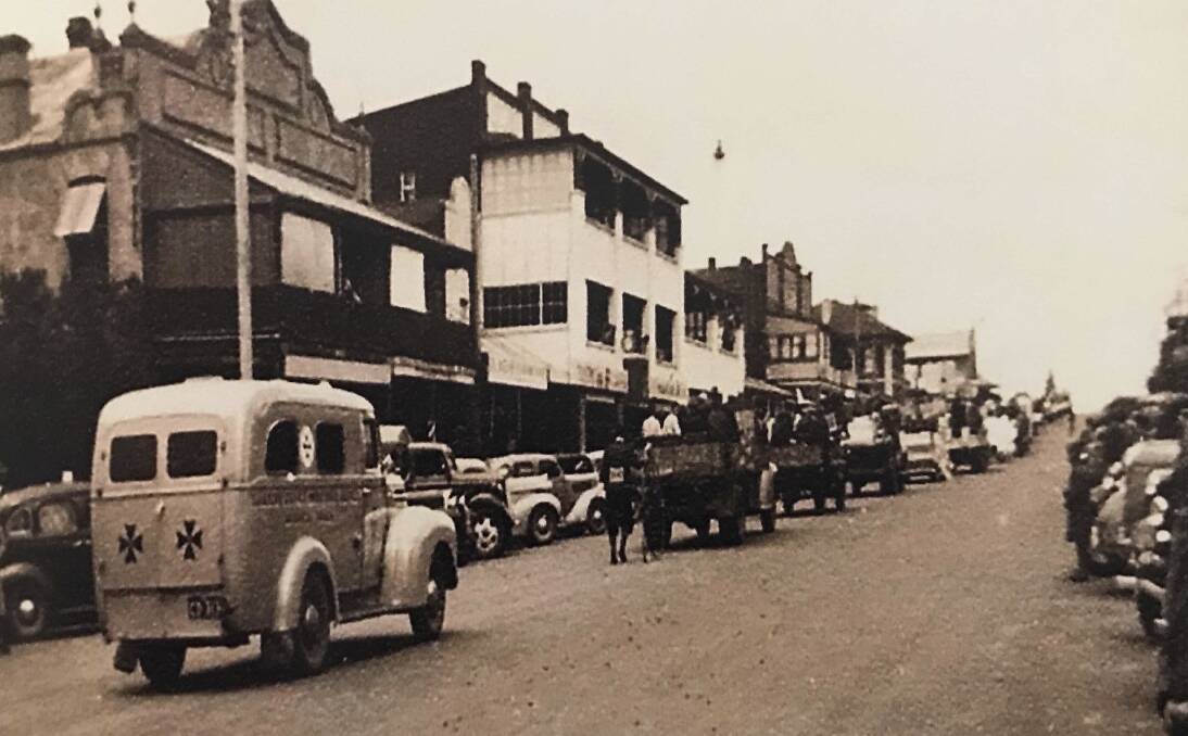 FLASHBACK: A photo of the main street of Crookwell in 1948, which appears on the front of the second edition of Crookwell The Way We Were. Photo: Crookwell and District Historical Society