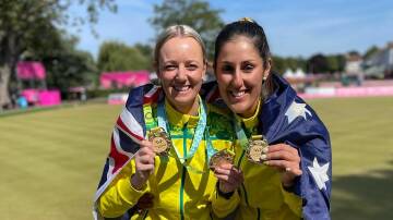 Does Goulburn's Ellen Ryan's double gold in the lawn bowls make the top 10 best Commonwealth Games moments? Photo: Kristina Krstic's Instagram. 