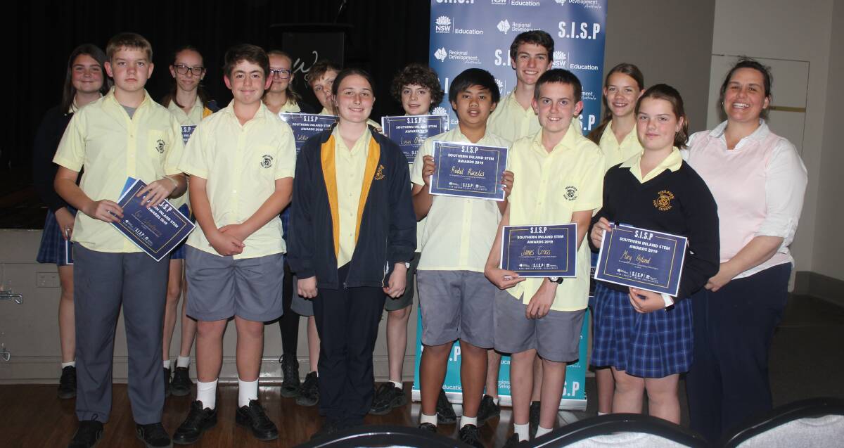 Goulburn High School students won a few Stem awards. 