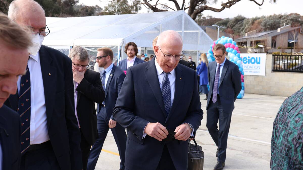 Governor-General David Hurley's role in the saga is under scrutiny. Picture: James Croucher. 
